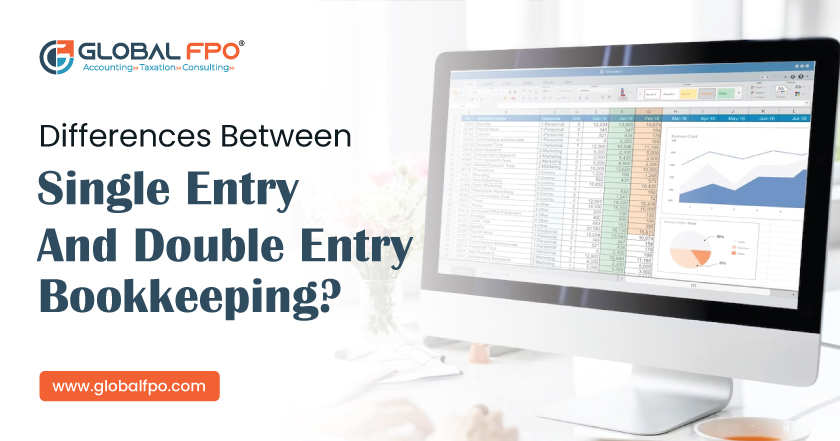 Differences Between Single Entry and Double Entry Bookkeeping